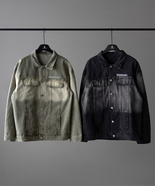 クライミー ヴィンテージウォッシュミリタリージャケット ブラック Mサイズ MILITARY 実物 USED 米軍 U.S. NAVY ブラックステンカラーコート