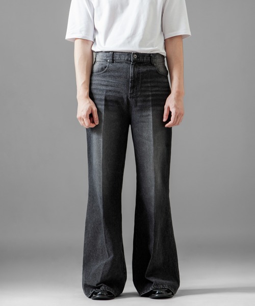 パンツ white flare denim archive swag white flare denim archive swag - Intermediación de Compras