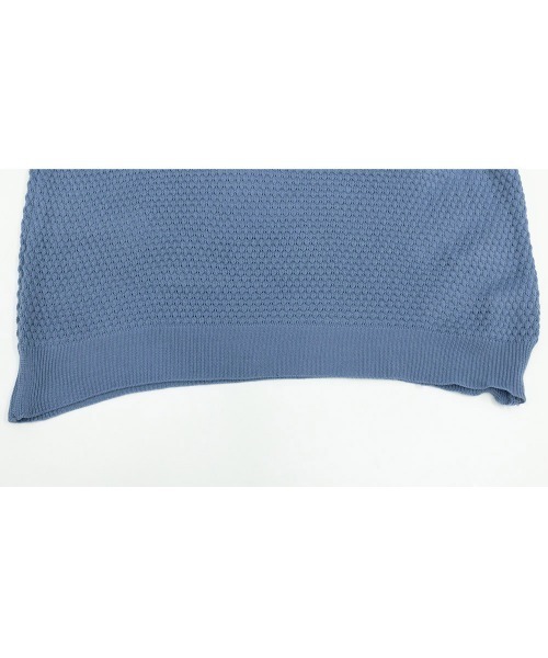 シースルー袖ニット 異素材ニットトップス miniministore ニット セーター シースルー袖ニット 異素材