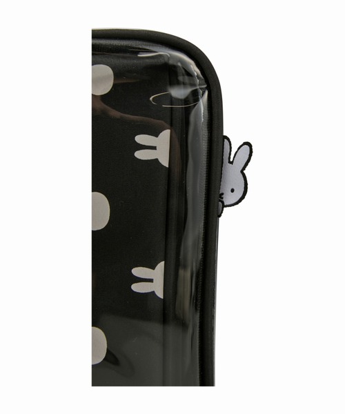 Miffy ポーチ ミッフィー クリアポーチセット ブラックフェイス