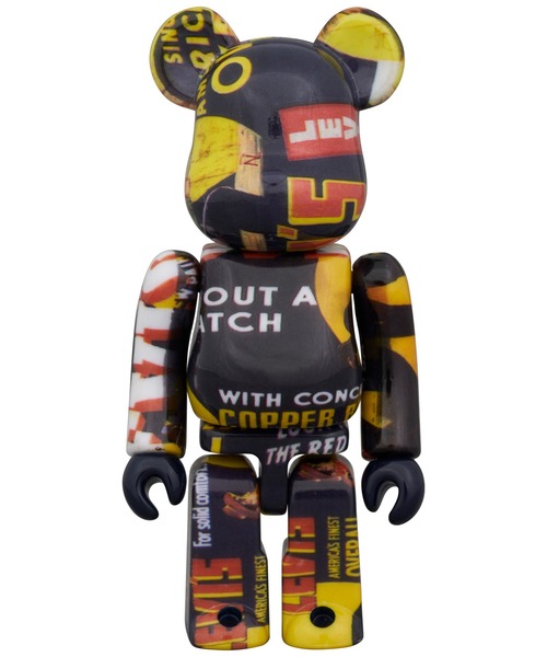 新品 BE@RBRICK LEVI'S(R)BANNER 100% & 400% BE@RBRICK フィギュア LEVI'S(R) BANNER 100％ ＆ 400％ : ZOZOTOWN