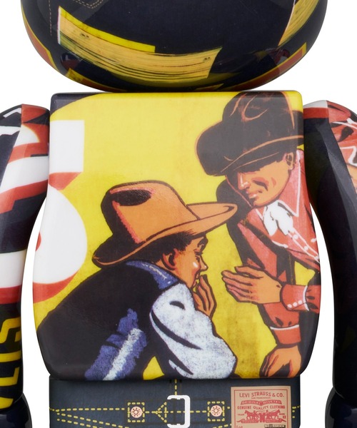 BE@RBRICK フィギュア LEVI'S(R) BANNER 100％ ＆ 400％ : ZOZOTOWN