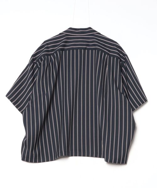APPLEBUM（アップルバム） シャツ 半袖 Big Sleeve Stripe Aloha Shirt