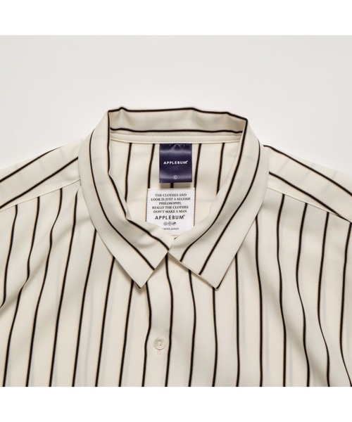 APPLEBUM（アップルバム） シャツ Big Sleeve Stripe Aloha Shirt 