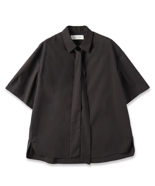 CULLNI シャツ Broad Cloth Bow Tie Short Sleeve Shirt メンズ