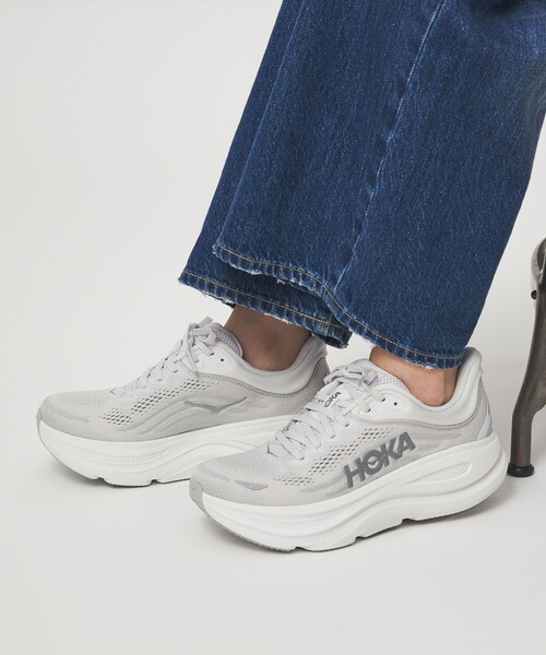 HOKA ONE ONE BONDI9 ボンダイ9スニーカー グレー24.5cm 楽天市場】ホカ ランニングシューズ HOKA BONDI 9 ボンダイ