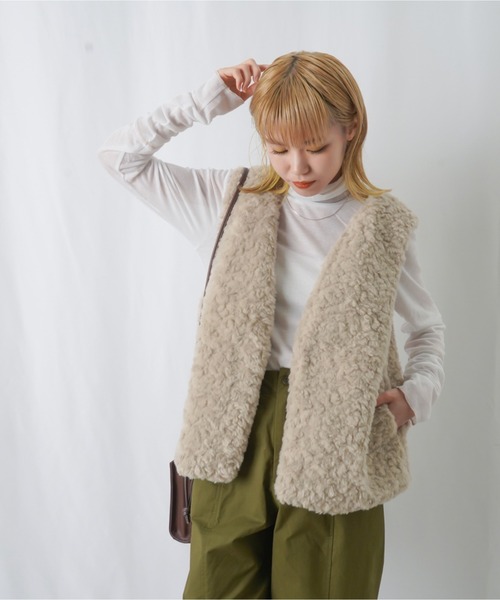 最終価格を更にお得LUCA／LADYLUCKLUCA＊ルカレディラックルカベスト LUCA/LADY LUCK LUCA（ルカ/レディラックルカ）の「LC/LLL V