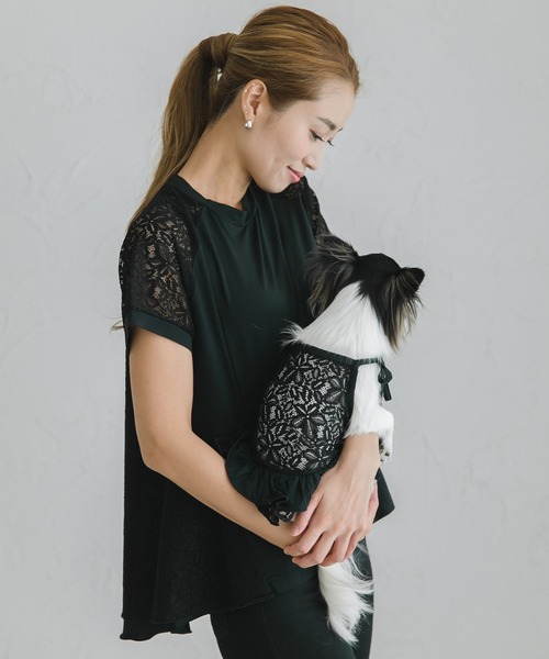 犬 服 コントラストレーストップス（セット） : ZOZOTOWN Yahoo!店