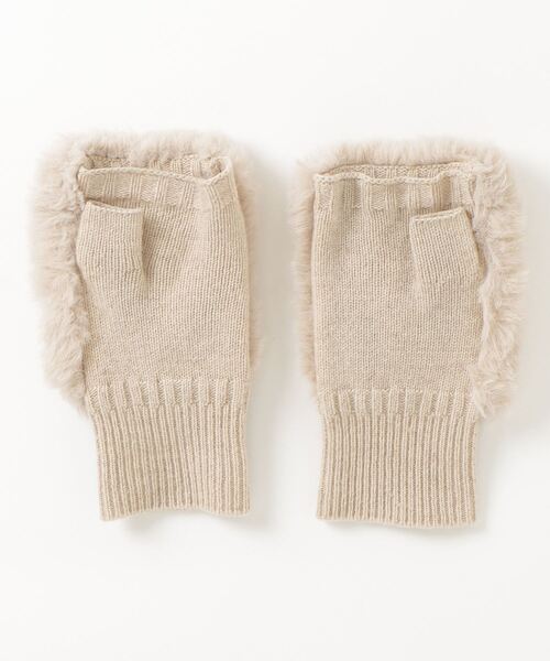 「Vincent Pradier」 手袋 FREE クリーム レディース_画像2