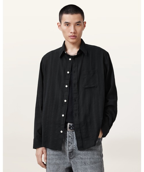 Dime ブラック 長袖シャツ S おう Dickies（ディッキーズ） シャツ 「Dickies」SHIRTS LSFQ 長袖シャツ