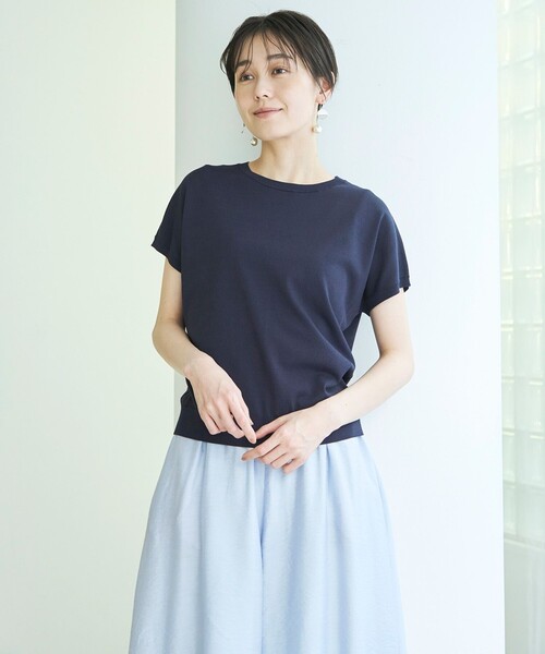 ニット セーター 「遮熱/UVカット」スゴ機能美 コンパクト ニット レディース UNFILO ニット セーター 「遮熱/UVカット」スゴ機能美