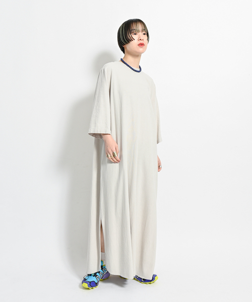 ASA/C KAFTAN DRESS ブラック 黒 ワンピース CITYSHOP ワンピース 「追加」ASA/C KAFTAN DRESS：ワンピース