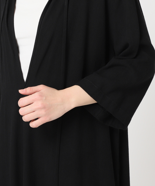 ASA/C KAFTAN DRESS ブラック 黒 ワンピース CITYSHOP ワンピース 「追加」ASA/C KAFTAN DRESS：ワンピース