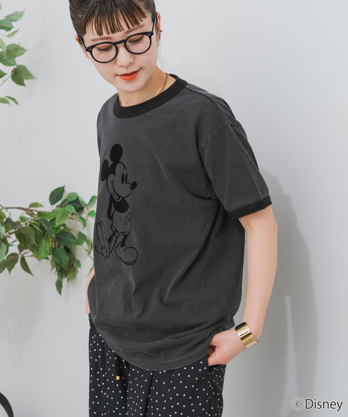 Spick&Span GOOD ROCK SPEED ミッキー リンガーTシャツ Spick＆Span tシャツ 「追加2」GOOD ROCK SPEED / グッドロック