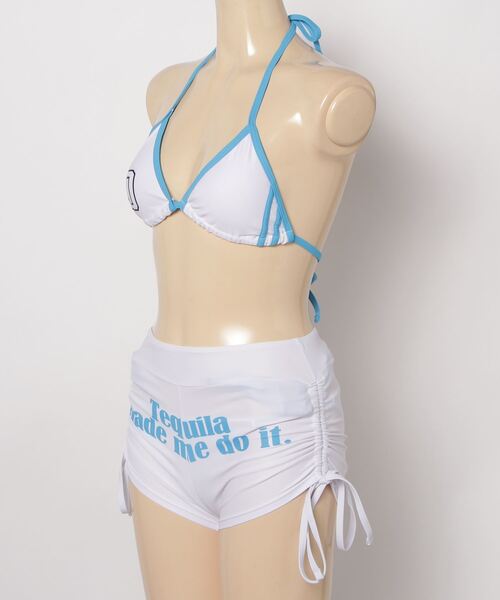 gossip!ロサンゼルス 水着 Y2K リボンビキニ シャーリングショット
