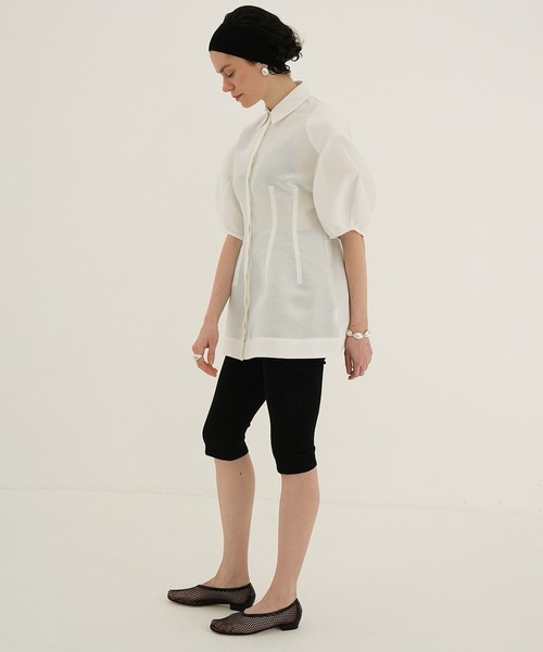 CLANE（クラネ） パンプス MESH OBLIQUE TOE FLAT SHOES : ZOZOTOWN