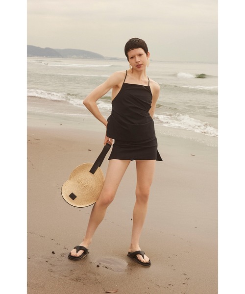 水着・ラッシュガード OMMO TUCK CAMI SWIM WEAR OMMO 水着 TUCK CAMI SWIM WEAR レディース : ZOZOTOWN Yahoo!店