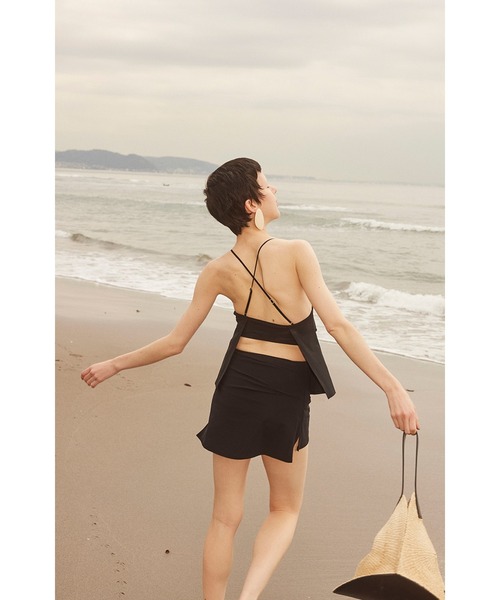 OMMO 水着 TUCK CAMI SWIM WEAR レディース : ZOZOTOWN Yahoo!店