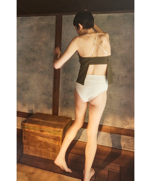 OMMO 水着 TUCK CAMI SWIM WEAR レディース : ZOZOTOWN Yahoo!店