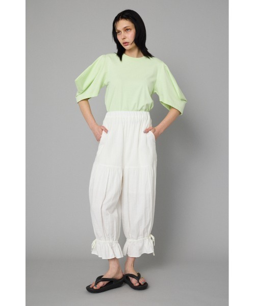 HeRIN.CYE パンツ Double gauze pants ダブルガーゼパンツ レディース
