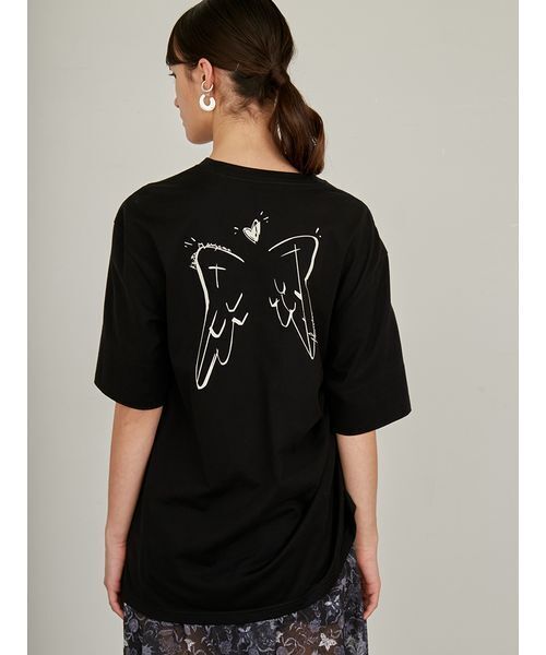 styling/ tシャツ 「styling/×KEITA MARUYAMA」バックプリントTシャツ  