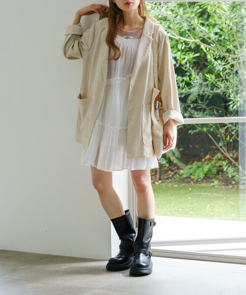 Kastane（カスタネ） ジャケット テーラードジャケット 「5色展開/裏地