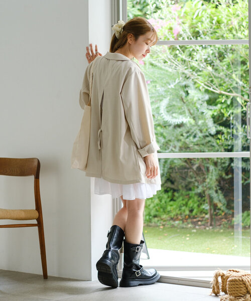 Kastane（カスタネ） ジャケット テーラードジャケット 「5色展開/裏地