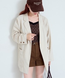 Kastane（カスタネ） ジャケット テーラードジャケット 「5色展開/裏地