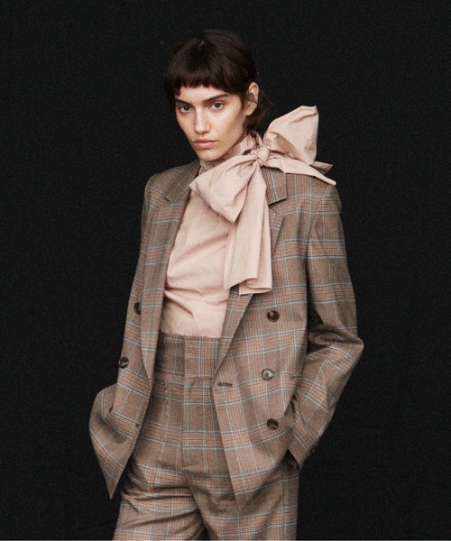 [FRAY I.D] tailored jacket 0 Brown женский 
