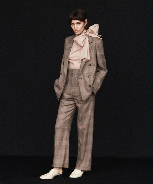 [FRAY I.D] tailored jacket 0 Brown женский 