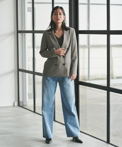 [FRAY I.D] tailored jacket 0 Brown женский 