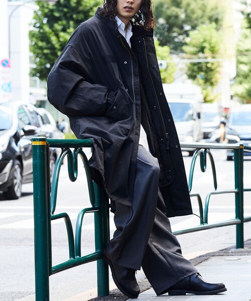 ブラック　モッズコート SHIPS Colors（シップスカラーズ） モッズコート コート SHIPS Colors