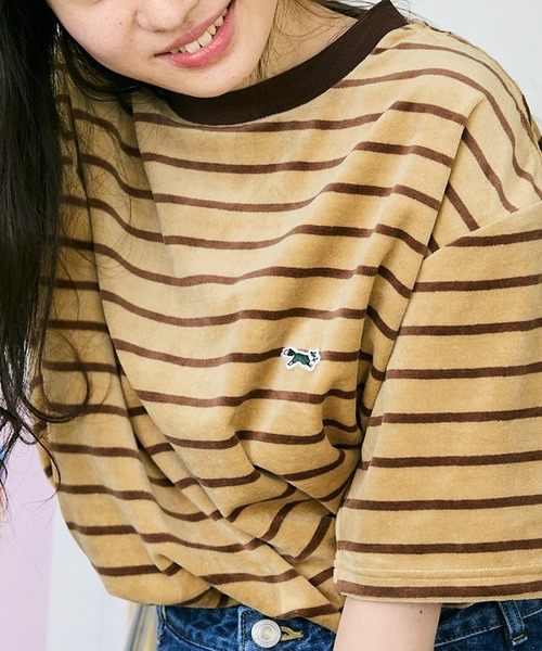 PENNEYS（ペニーズ） tシャツ THE FOX MULTI VELOUR BORDER T Tシャツ 