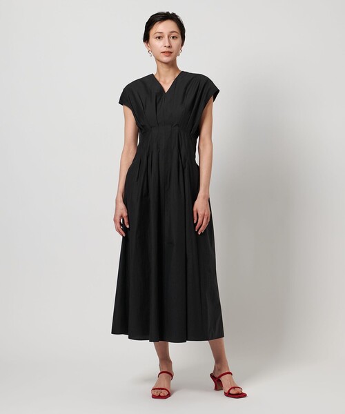 ワンピース anuke Backopen Gather Onepiece ànuke online store（アンヌーク） / Backopen Shirring