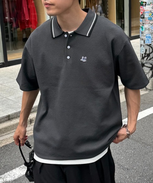 CIAOPANIC TYPY ポロシャツ 「ユニセックス」アニマル柄フレンチ