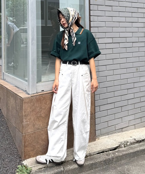 チョポヴァロウェナ　2024SS　メッシュロングTシャツ　ブラウス　アニマル柄 チョポヴァロウェナ 2024SS メッシュロングTシャツ ブラウス