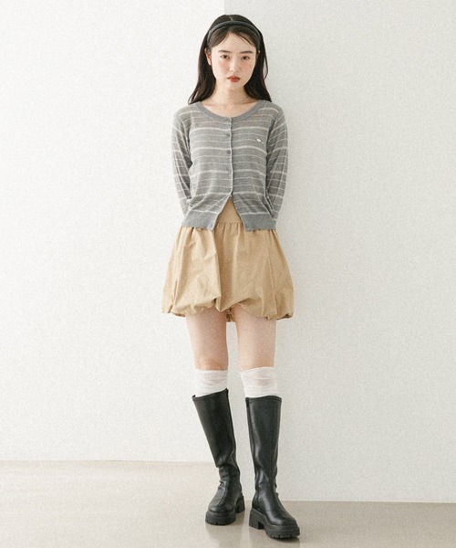 Heather（ヘザー） スカート ギャザーバルーンミニスカート 576805