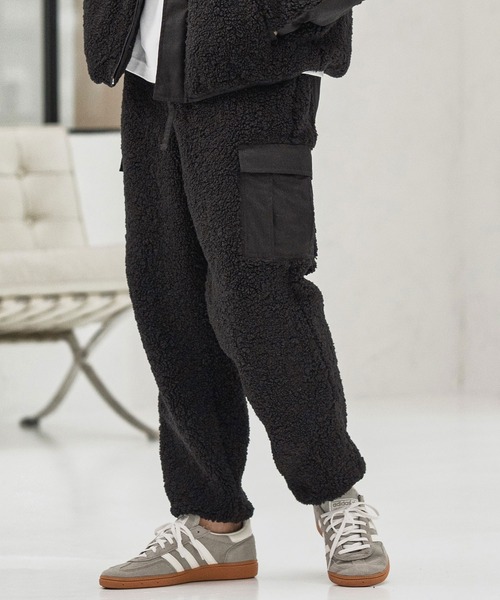 CAMBIO（カンビオ） カーゴパンツ mp13864-Poodle Like Boa Switch