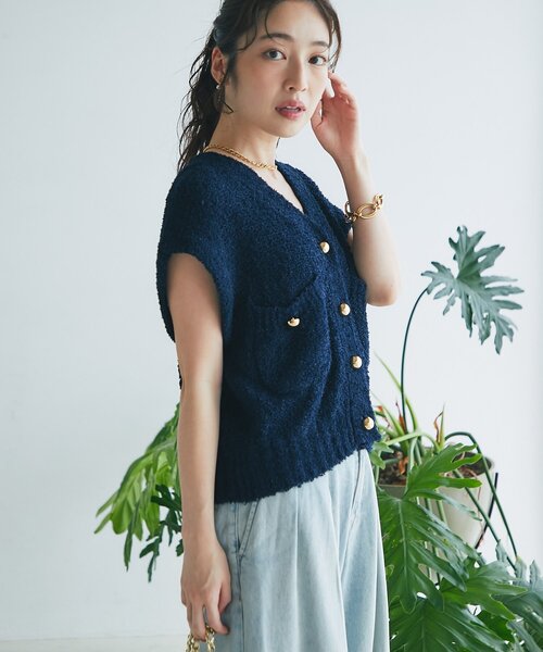 La boutique Bonbon（ラブティックボンボン） ニット セーター 「ON