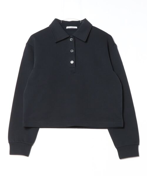 「BEAUTY&YOUTH UNITED ARROWS」 長袖ポロシャツ FREE ブラック レディース