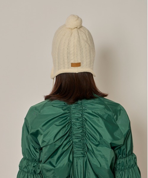 arth（アース） ニット帽 ニットキャップ Ca5 Fringe Guide Knit