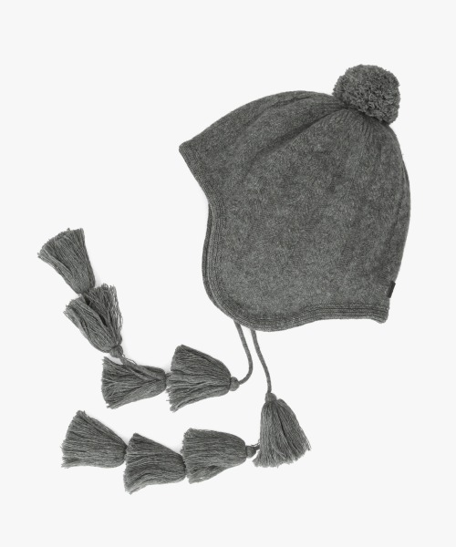 arth（アース） ニット帽 ニットキャップ Ca5 Fringe Guide Knit