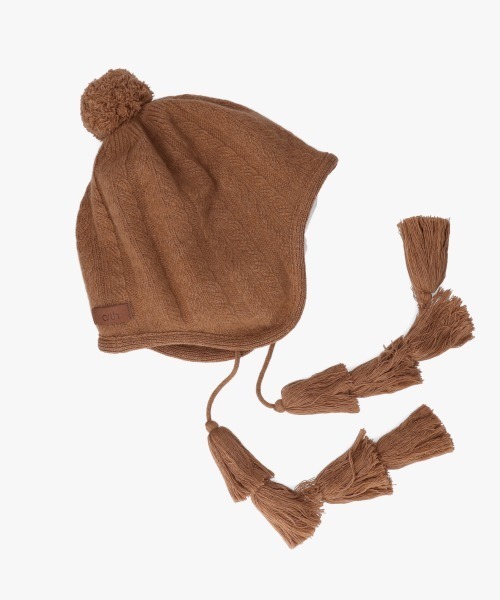 arth（アース） ニット帽 ニットキャップ Ca5 Fringe Guide Knit