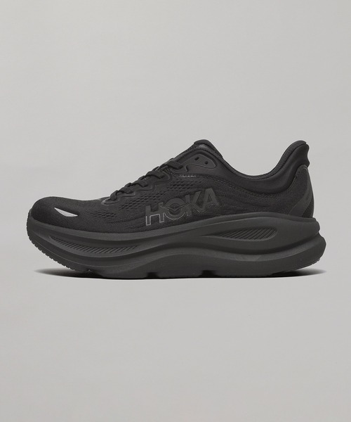 HOKA BONDI 9 ブラック 23 HOKA Bondi 9 Men's Black/Black – Holabird Sports