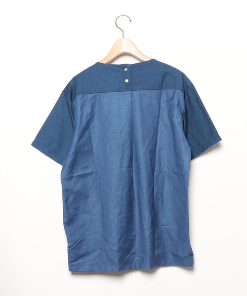 「STUDIOUS」 半袖Tシャツ 2 ブルー メンズ