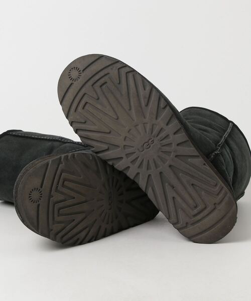 「UGG」 ムートンブーツ 25cm ブラック レディース_画像3