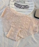 ショーツ レースショーツ 花柄 セクシー ショ...の詳細画像3