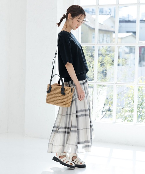 GLOBAL WORK - めぐっち。 GLOBAL WORK 「GLOBAL WORK」 2WAYバッグ FREE グレー