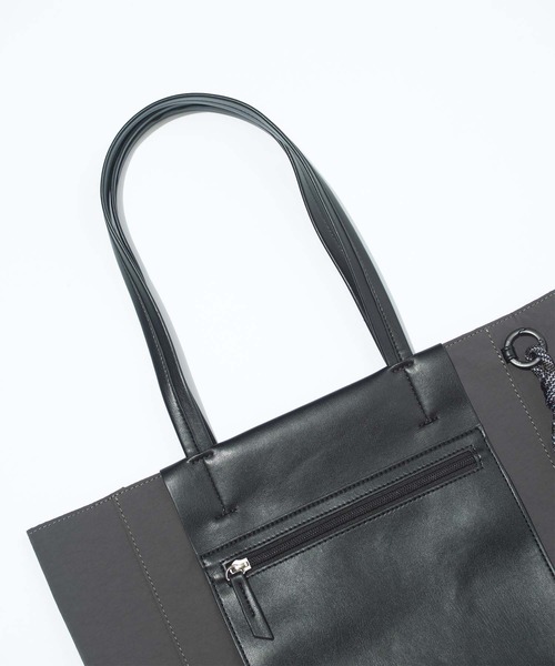 K05326T1 超美品 F/CE. TECH LEATHERトートバッグ F/CE. トートバッグ TECH LEATHER TOTE / エフシーイー テック
