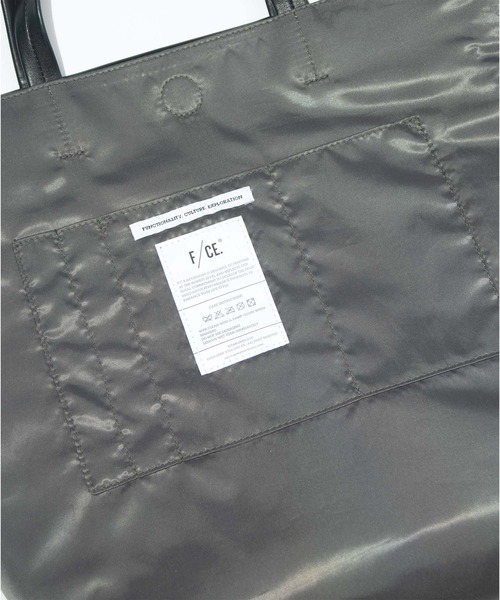 F/CE. トートバッグ TECH LEATHER TOTE / エフシーイー テック